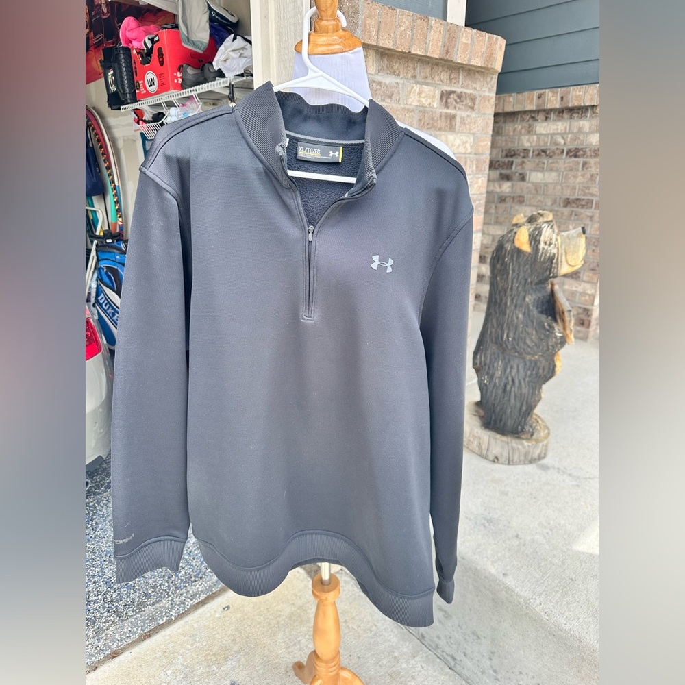 Under Armour Black Quarter-Zip Sweatshirt